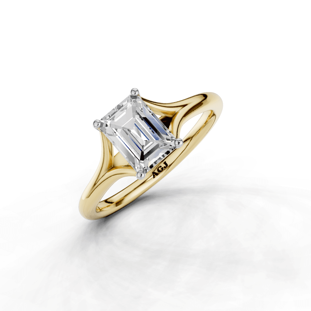 18ct White and Yellow Gold