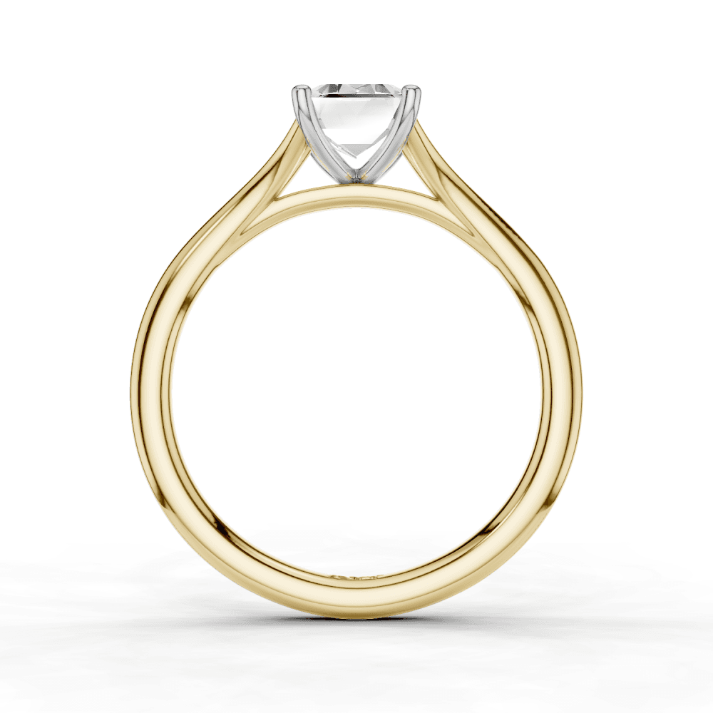 18ct White and Yellow Gold