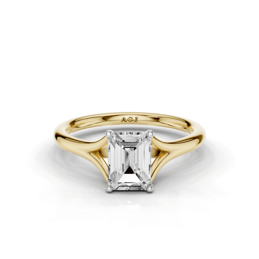 18ct White and Yellow Gold