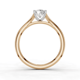 18ct White and Rose Gold