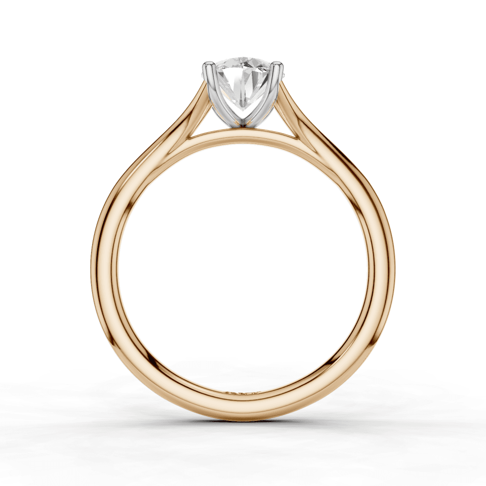 18ct White and Rose Gold