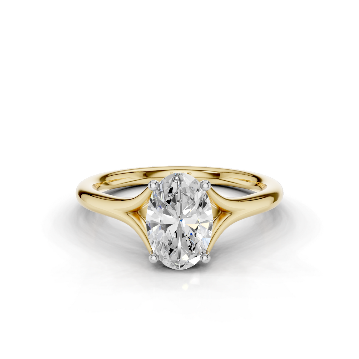 18ct White and Yellow Gold