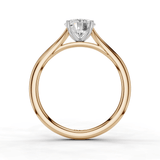 18ct White and Rose Gold