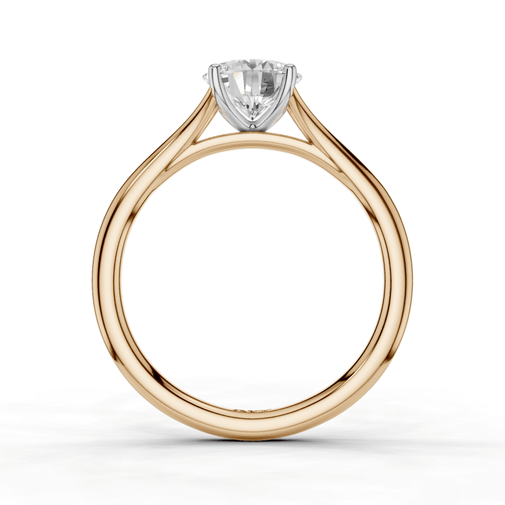 18ct White and Rose Gold