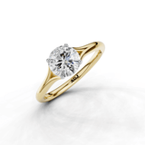 18ct White and Yellow Gold