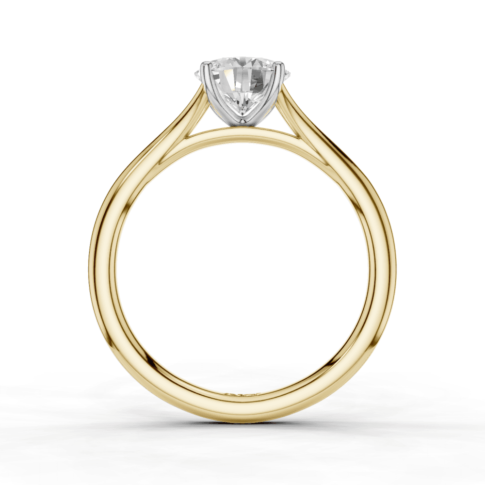 18ct White and Yellow Gold