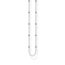 Thomas Sabo Sterling Silver Round Belcher Chain with Dots Necklace