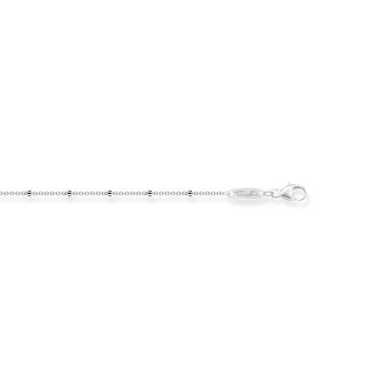 Thomas Sabo Round Belcher Chain with Dots Necklace