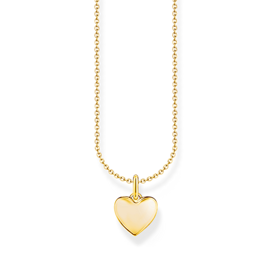 Thomas Sabo Gold Plated Sterling Silver Heart Necklace
