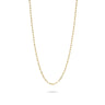 Thomas Sabo Gold Plated Sterling Silver Paper Clip Chain Necklace