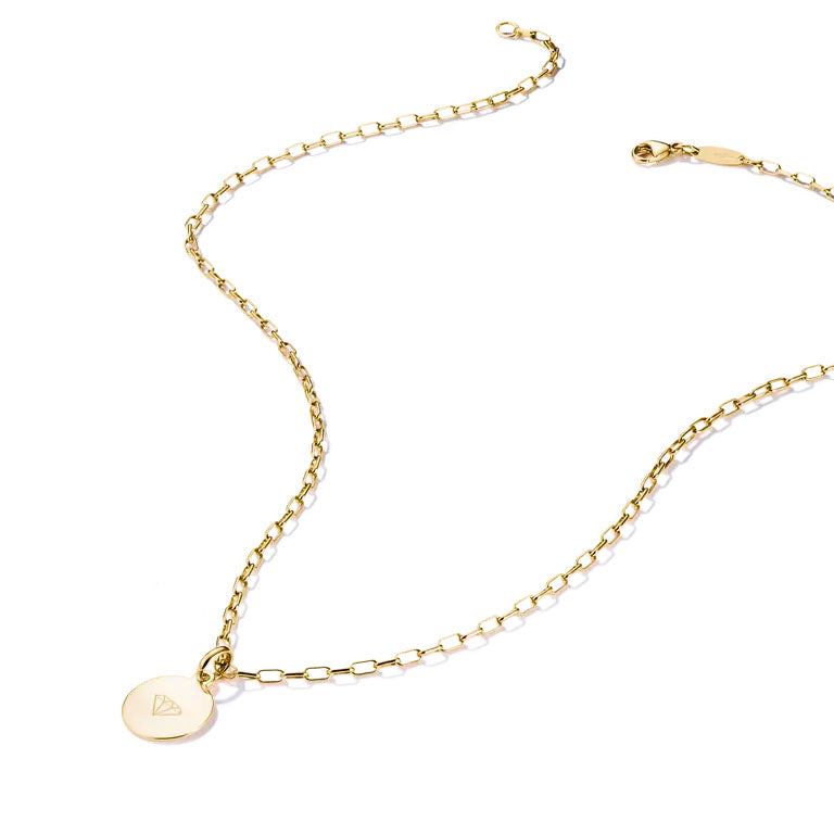 Thomas Sabo Gold Plated Sterling Silver Paper Clip Chain Necklace
