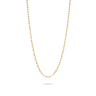 Thomas Sabo Gold Plated Sterling Silver Paper Clip Chain Necklace