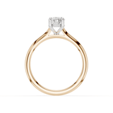 18ct White and Rose Gold