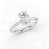 Lily Oval Cut Diamond Ring With Hidden Halo