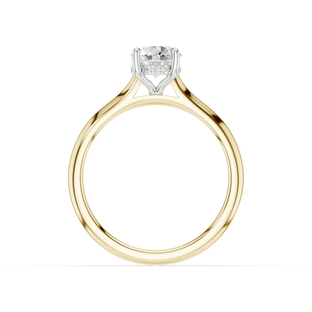 18ct White and Yellow Gold