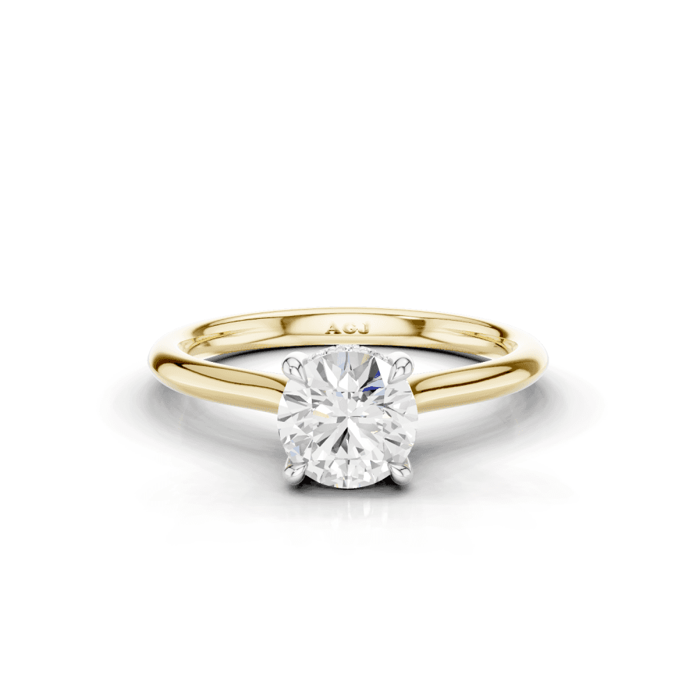 18ct White and Yellow Gold
