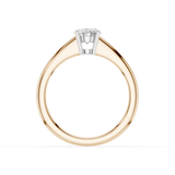 18ct White and Rose Gold