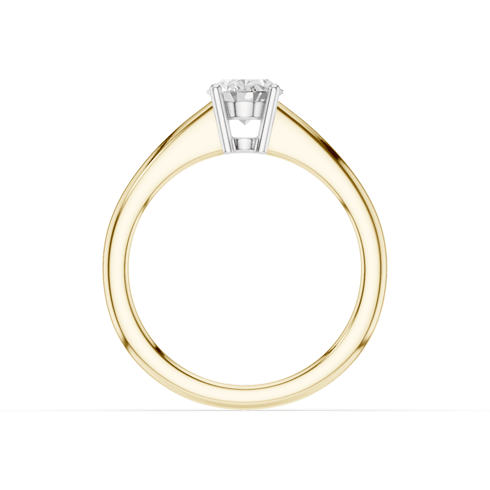 18ct White and Yellow Gold