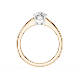 18ct White and Rose Gold
