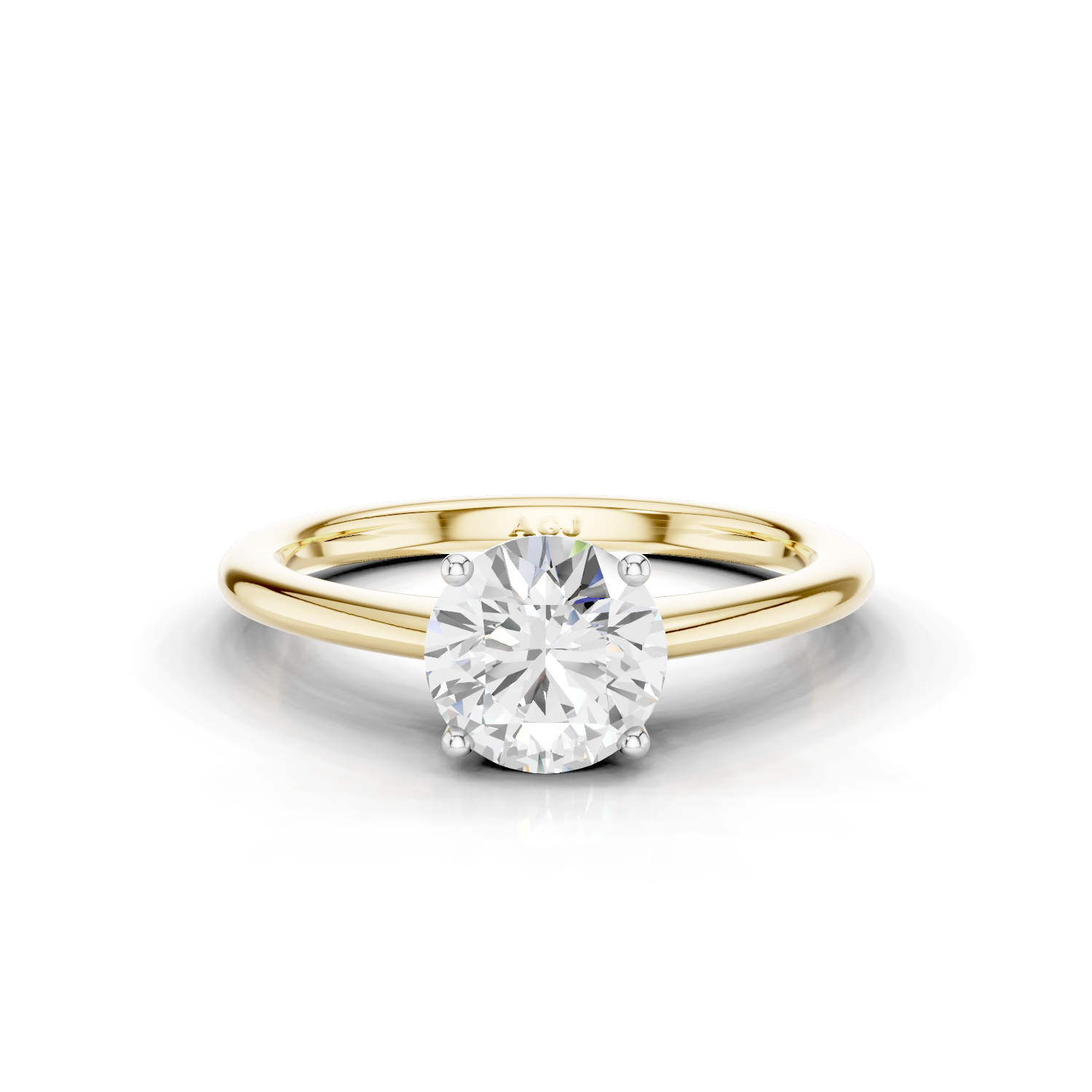 18ct White and Yellow Gold