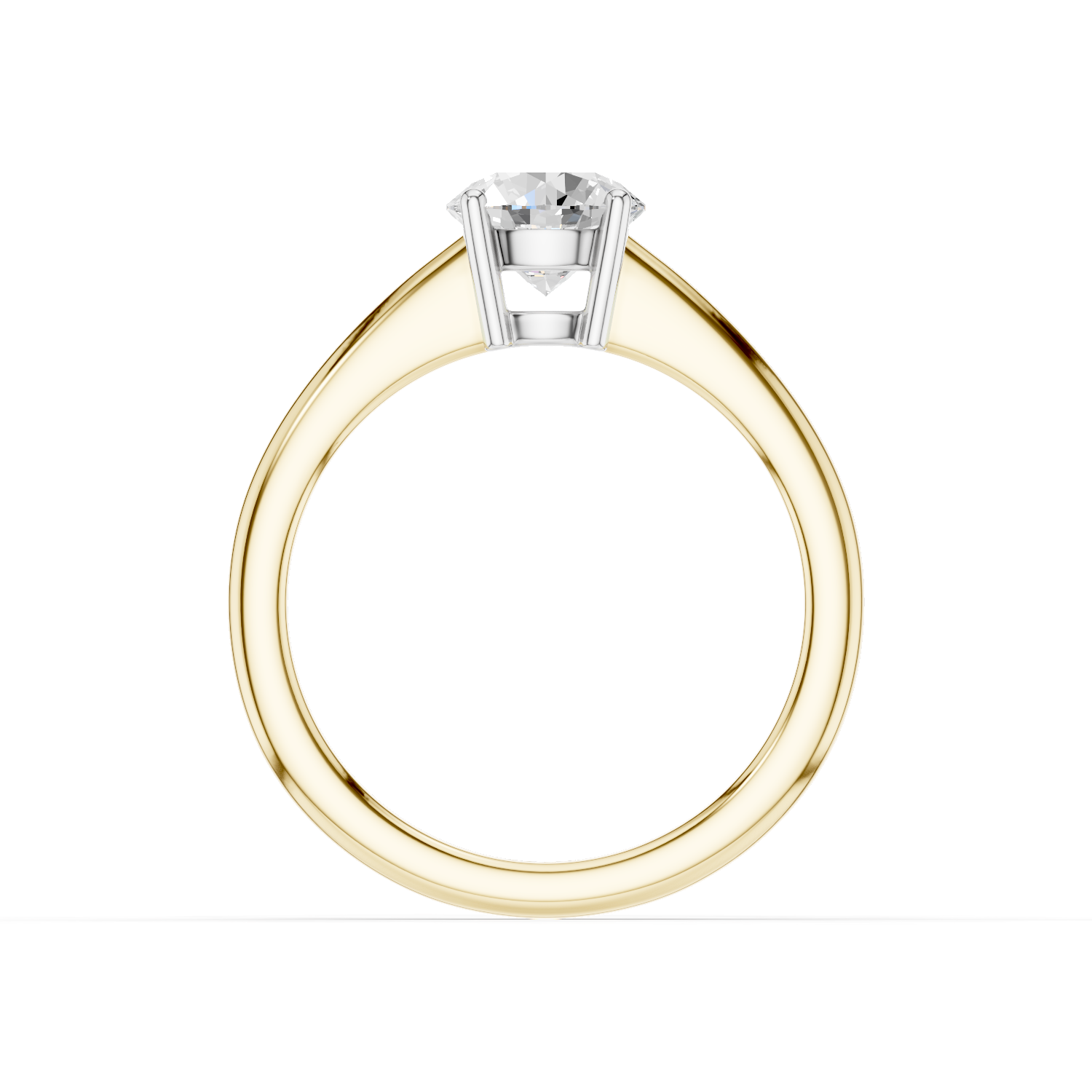 18ct White and Yellow Gold