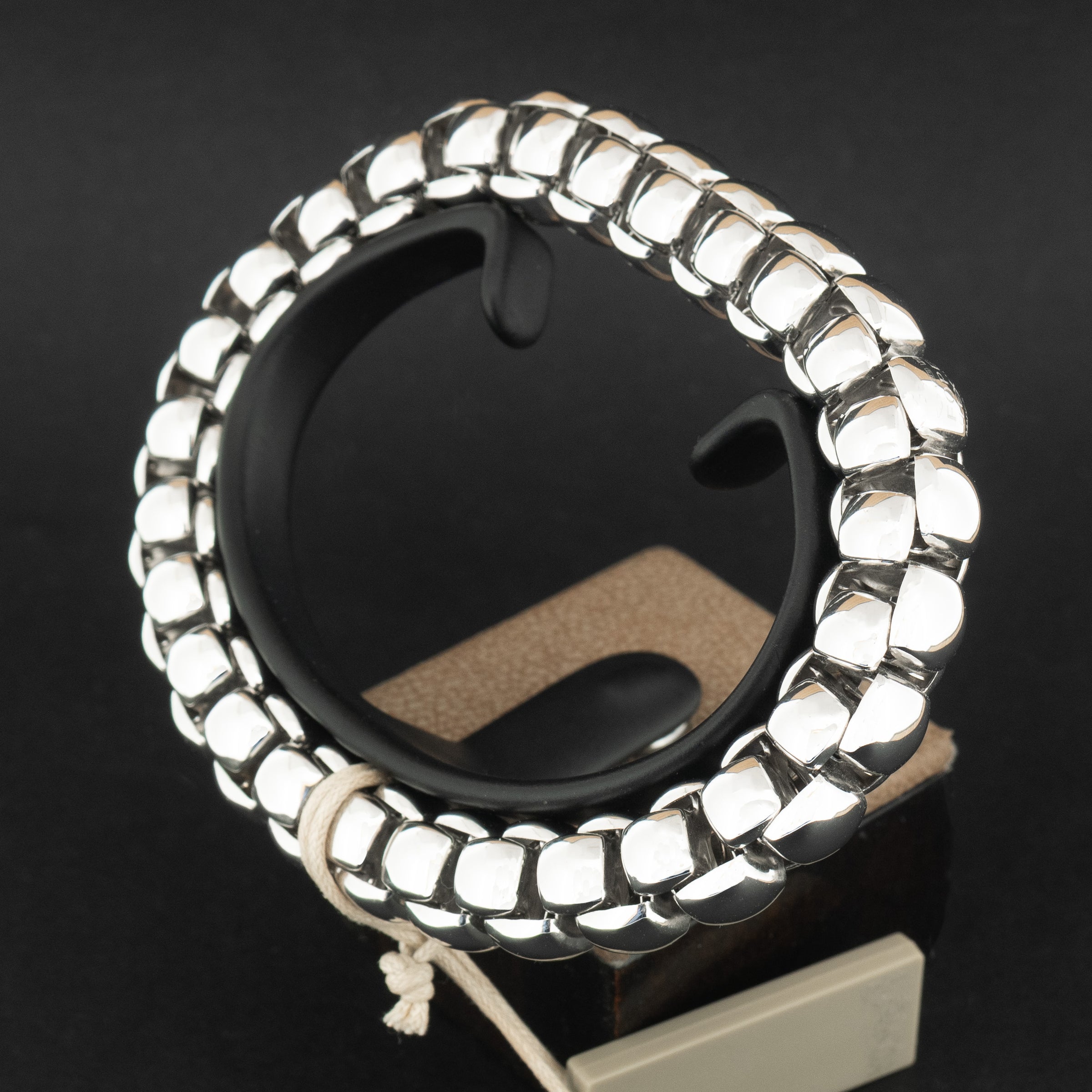Fope Flex’It Luna 18ct White Gold Bracelet Medium - Unworn Box & Papers