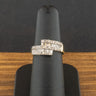 9ct Yellow Gold 0.5ct Diamond Cluster Band Ring Size L 1/2 3.2g