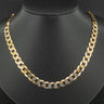 9ct Yellow Gold 24 Inch Curb Chain 25.7g