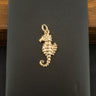 9ct Yellow Gold Seahorse Charm 1.1g