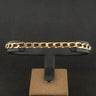 9ct Yellow Gold 9 Inch Curb Chain Bracelet 6.7g