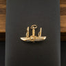 9ct Yellow Gold Boat Charm 3g