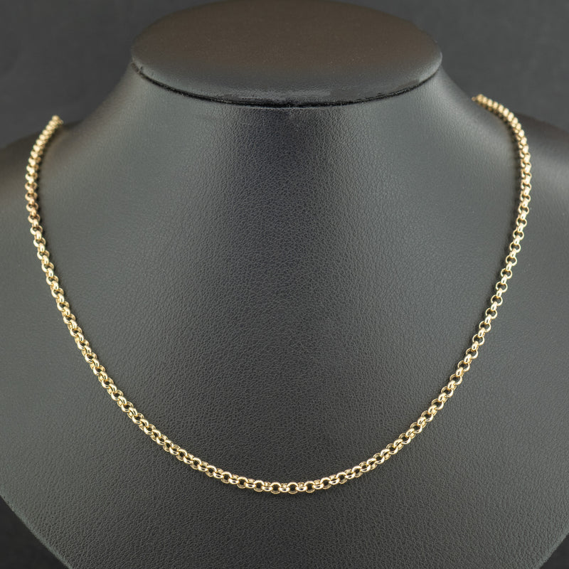 9ct Yellow Gold 18 Inch Belcher Chain 6.7g