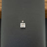 18ct White Gold 0.3ct Diamond Solitaire Pendant 0.6g