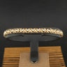 9ct Yellow Gold 8 Inch Byzantine Chain Bracelet 10.7g