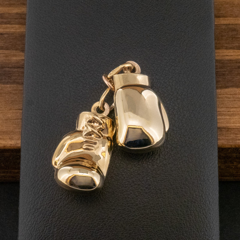 9ct Yellow Gold Boxing Glove Charm 2.9g