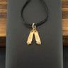 9ct Yellow Gold Ballet Pump Shoes Charm 0.9g