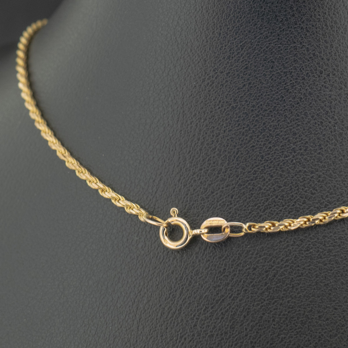 9ct Yellow Gold 18 Inch Rope Chain Necklace 5.4g