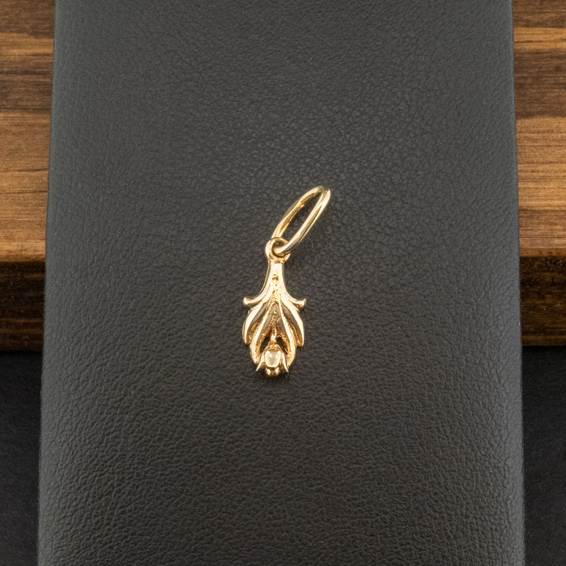 14ct Yellow Gold Tulip Charm 0.85g