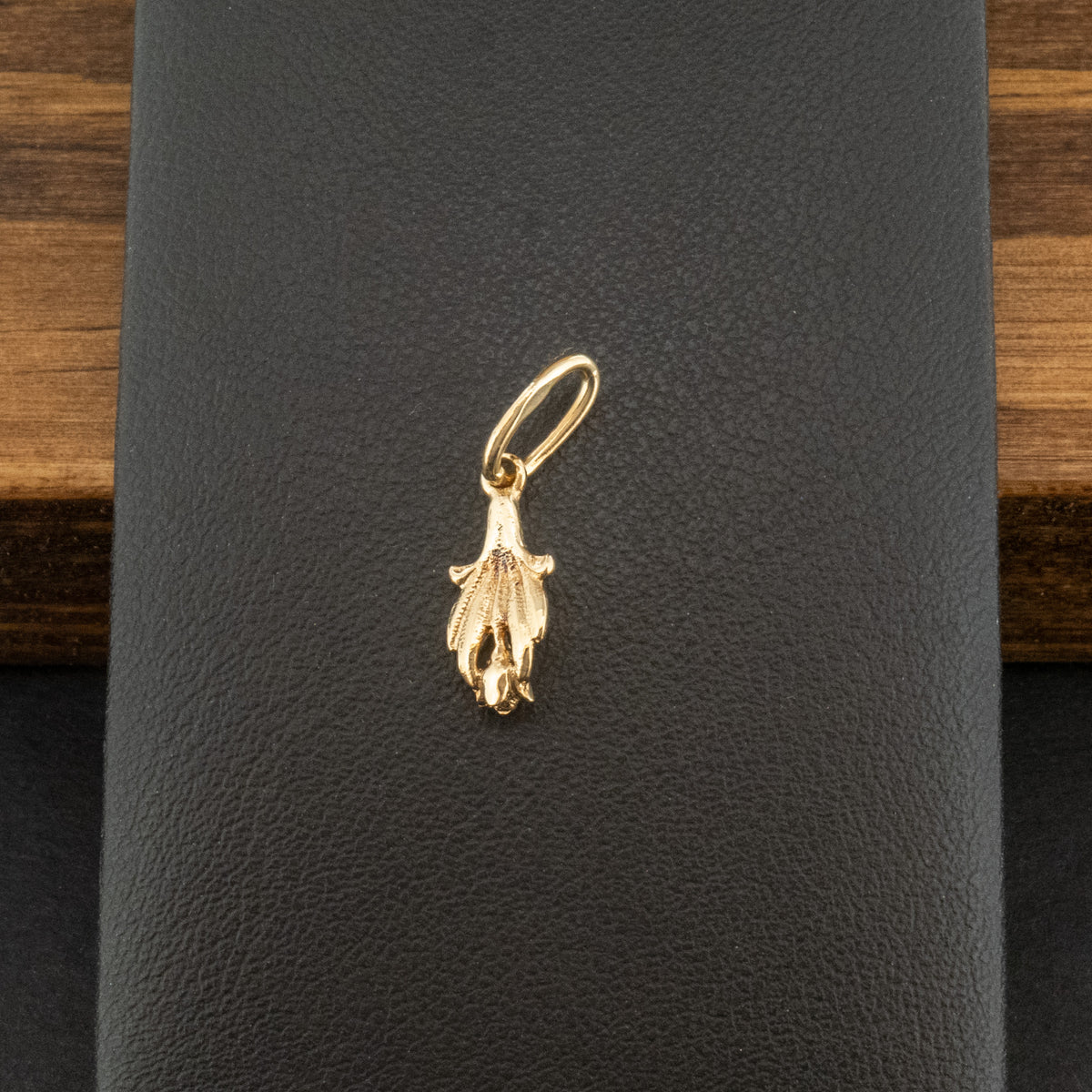 14ct Yellow Gold Tulip Charm 0.85g