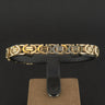 9ct Yellow Gold 7 Inch Byzantine Chain Bracelet 16.2g