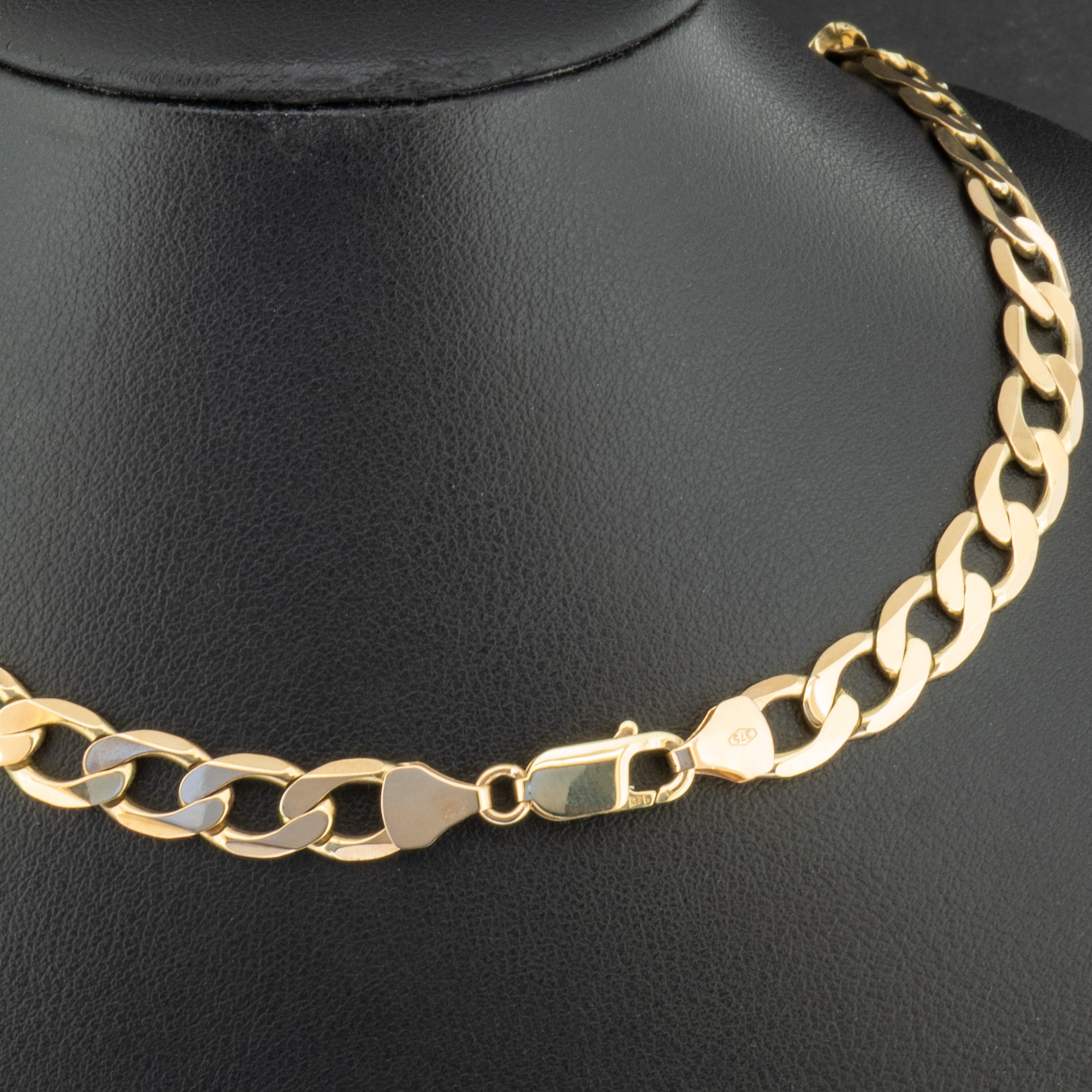 9ct Yellow Gold 20 Inch Curb Chain 29.6g
