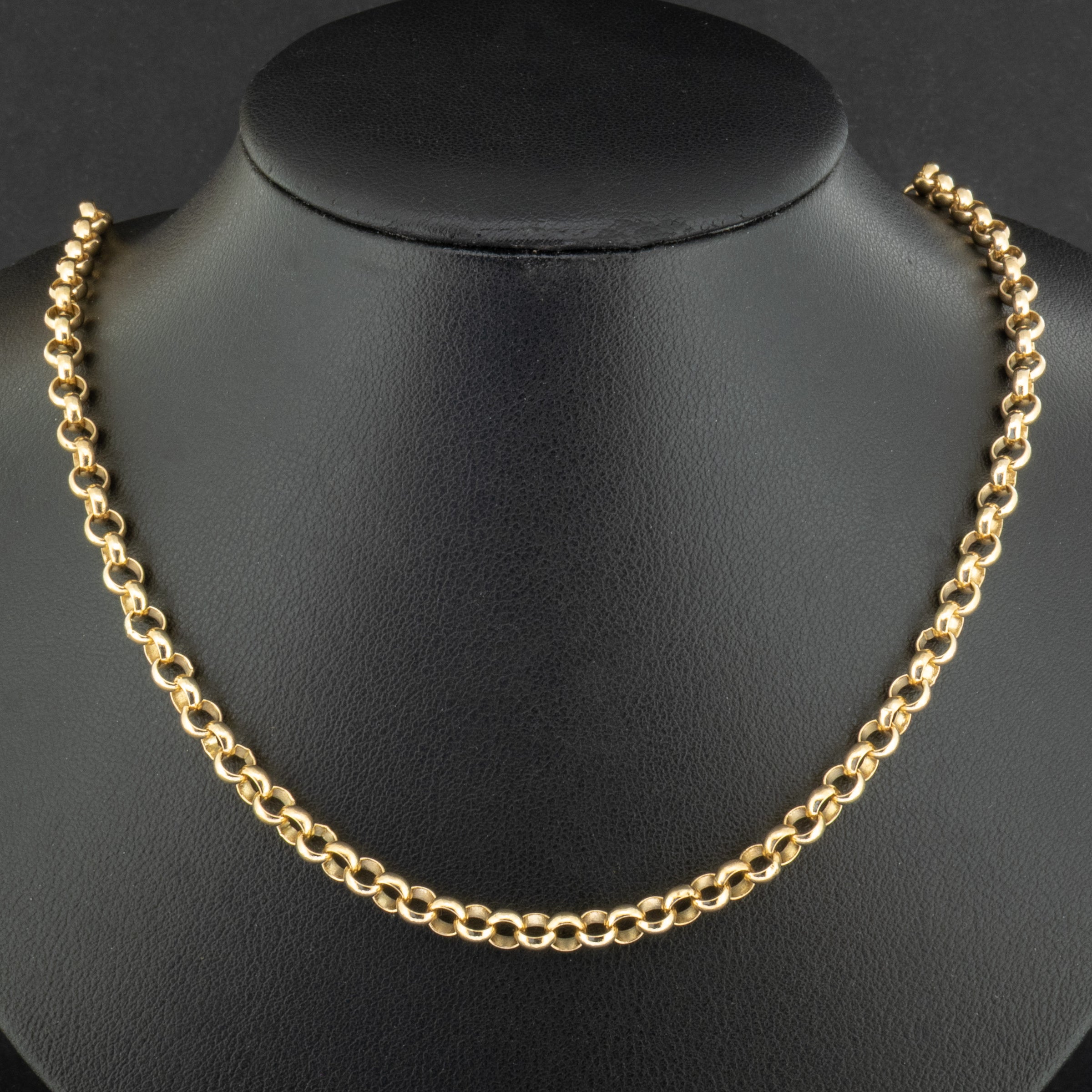 9ct Yellow Gold 22 Inch Belcher Chain 21.2g