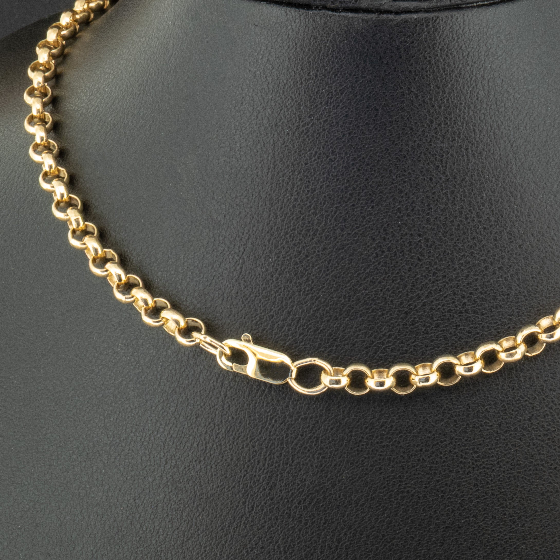 9ct Yellow Gold 22 Inch Belcher Chain 21.2g