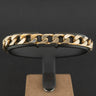 9ct Yellow Gold 7.75 Inch Heavy Chain Bracelet 20.7g
