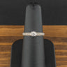 18ct White Gold 0.35ct Diamond Ring 2.5g Size L