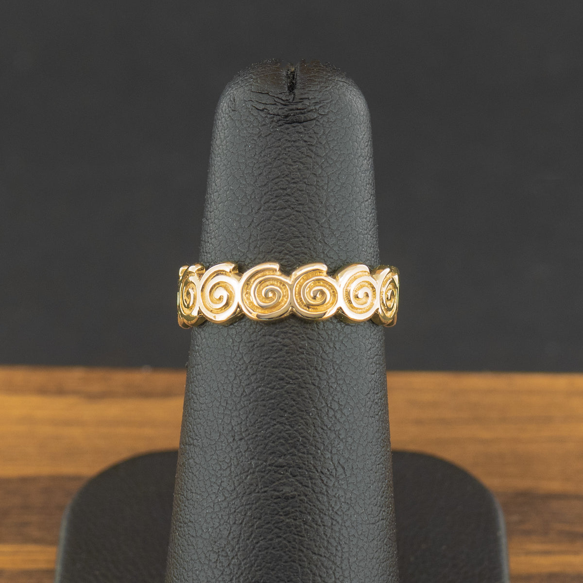 9ct Yellow Gold Toe Ring Size J 2.2g