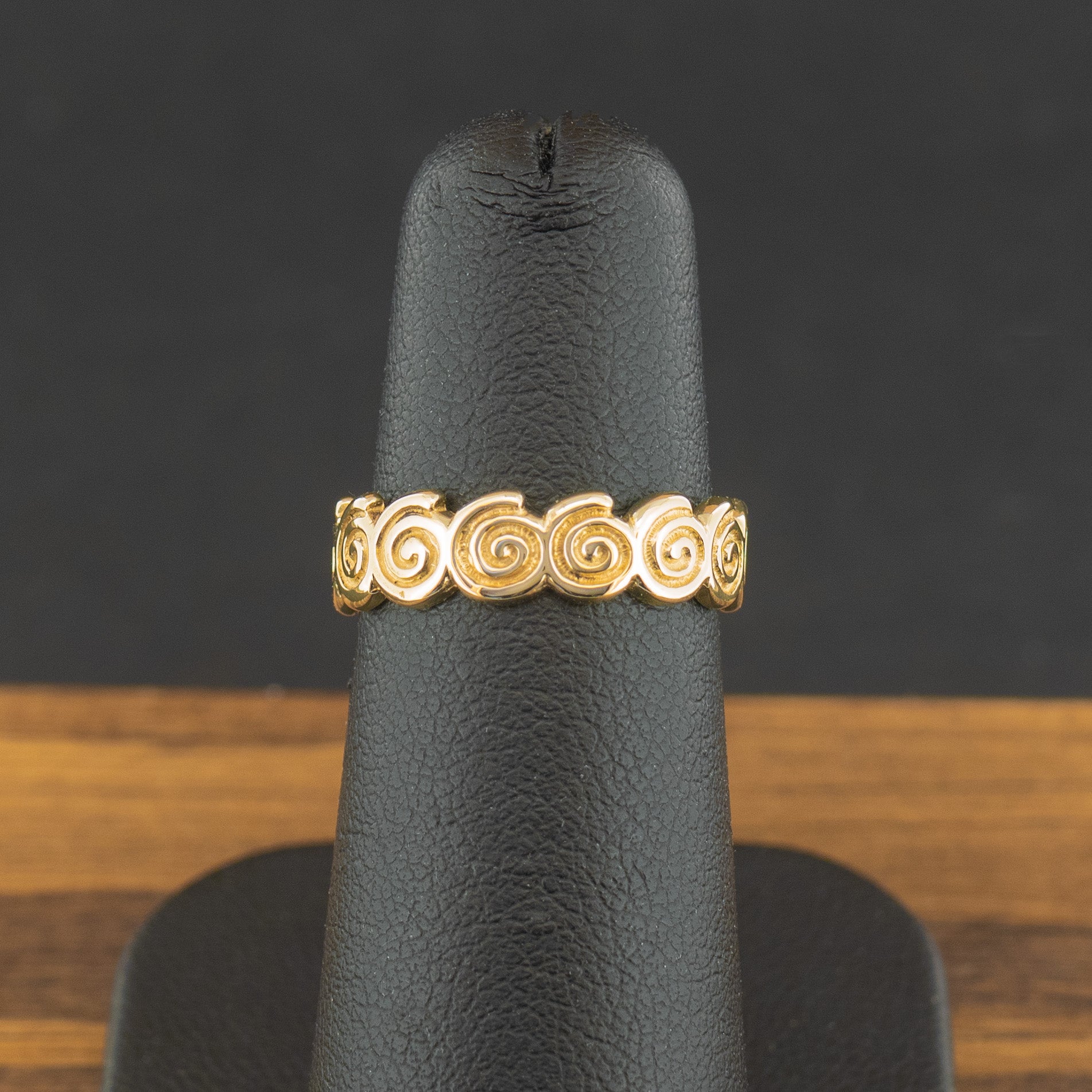9ct Yellow Gold Toe Ring Size J 2.2g