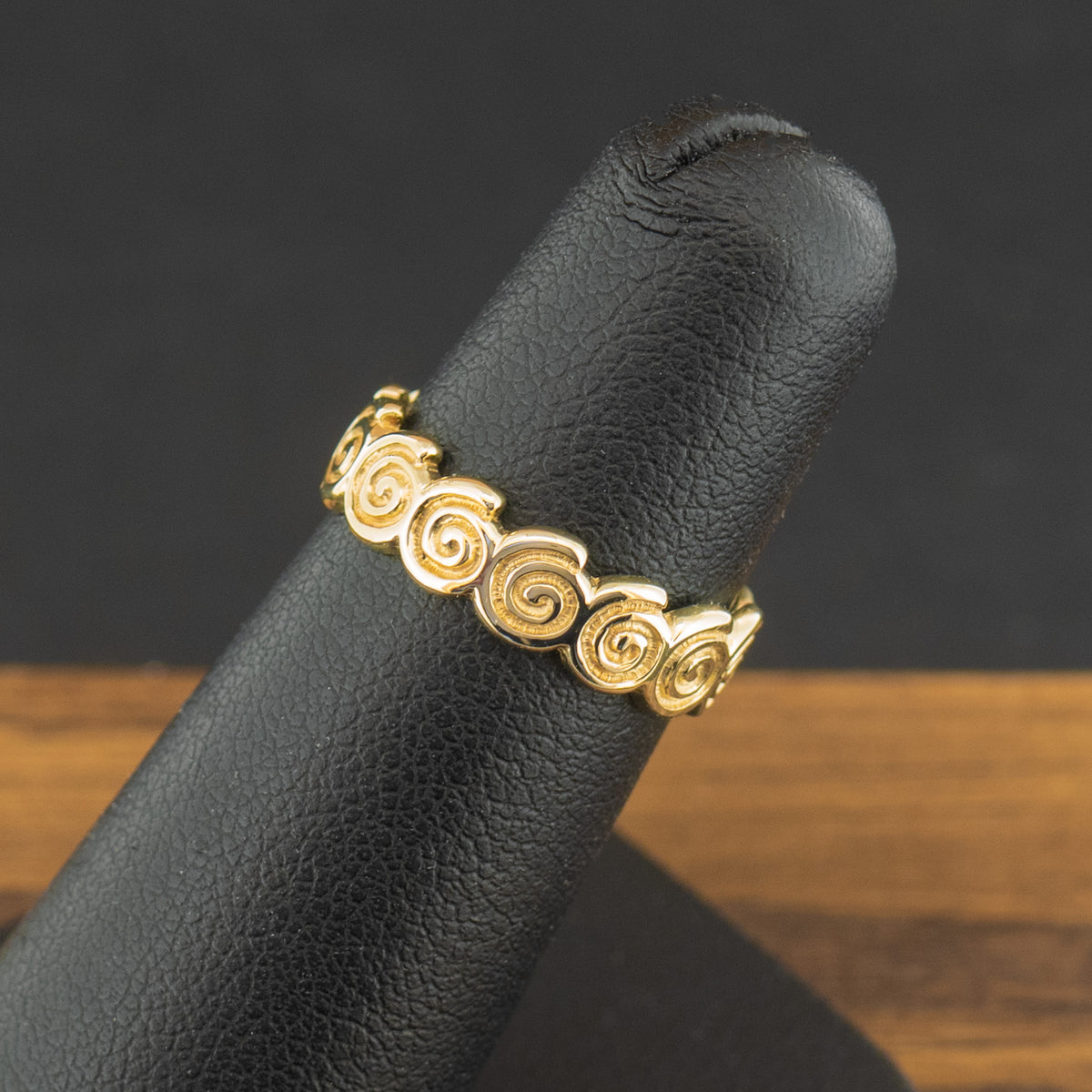 9ct Yellow Gold Toe Ring Size J 2.2g