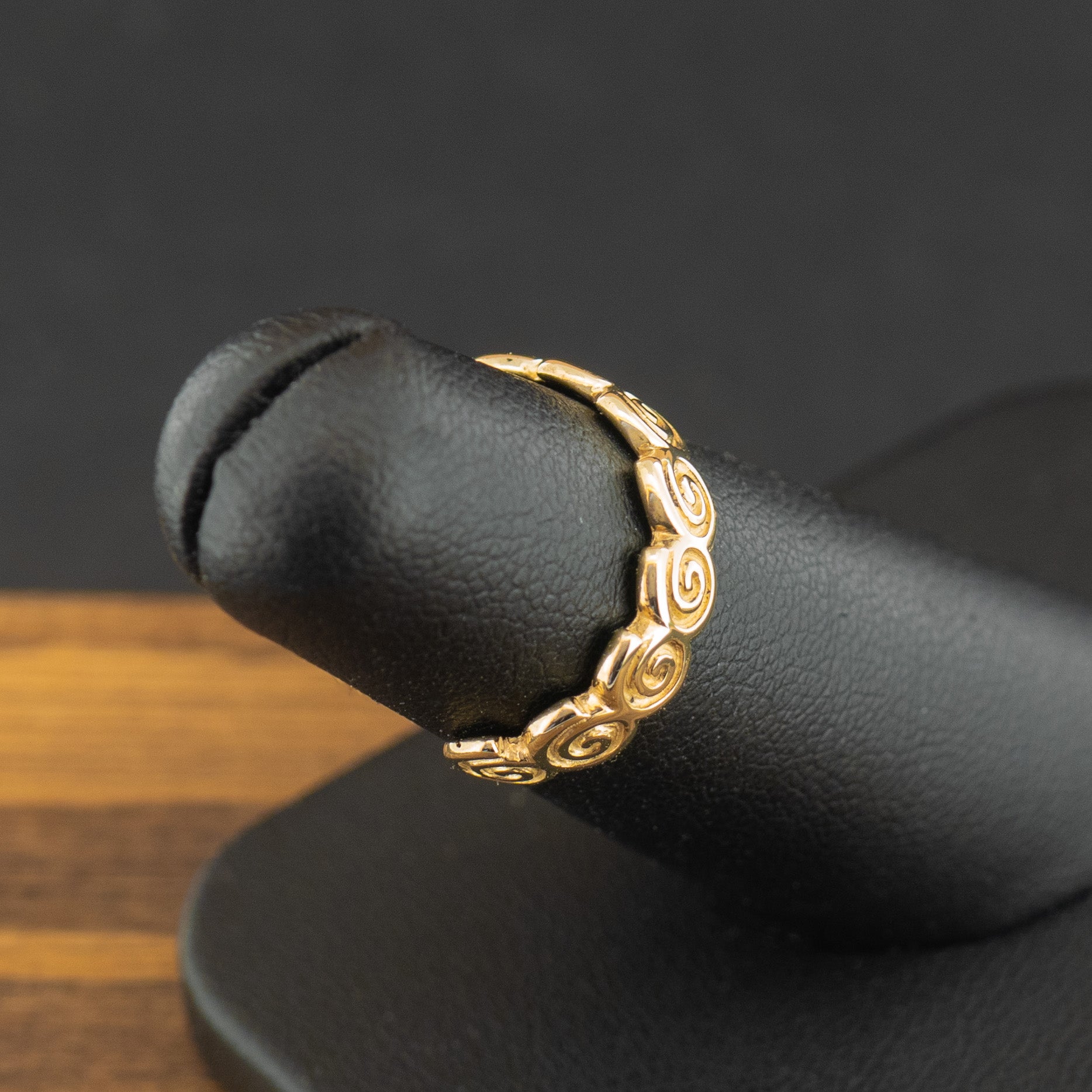 9ct Yellow Gold Toe Ring Size J 2.2g