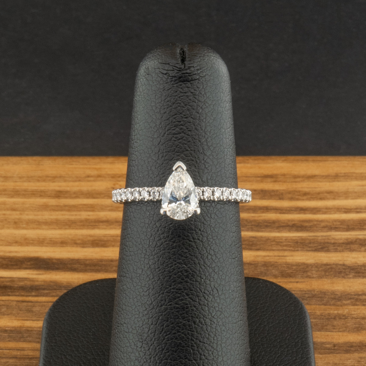 Platinum 0.5ct GIA Certificated Hidden Halo Diamond Ring Size I 2.7g